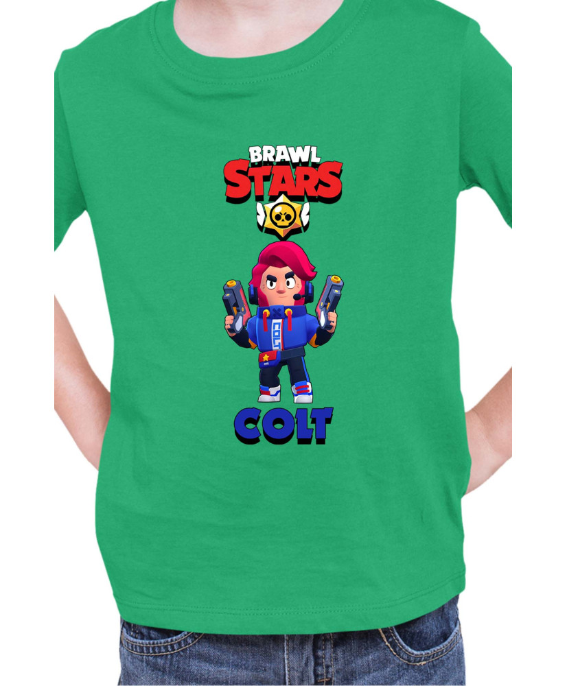 Детска Тениска Brawl Stars Battle Royale Colt Challenger Детска Тениска Brawl Stars Battle Royale Colt Challenger