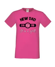 Мъжка тениска New DAD 2018 girl