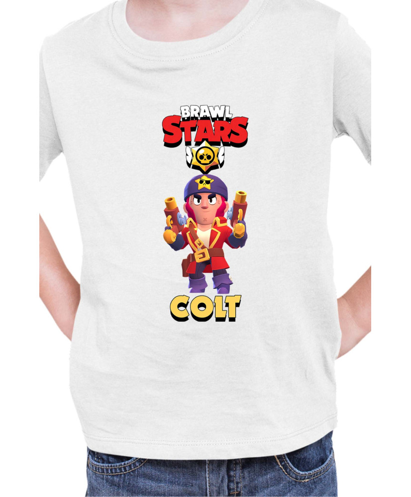 Детска Тениска Brawl Stars Battle Royale Colt Corsair Детска Тениска Brawl Stars Battle Royale Colt Corsair
