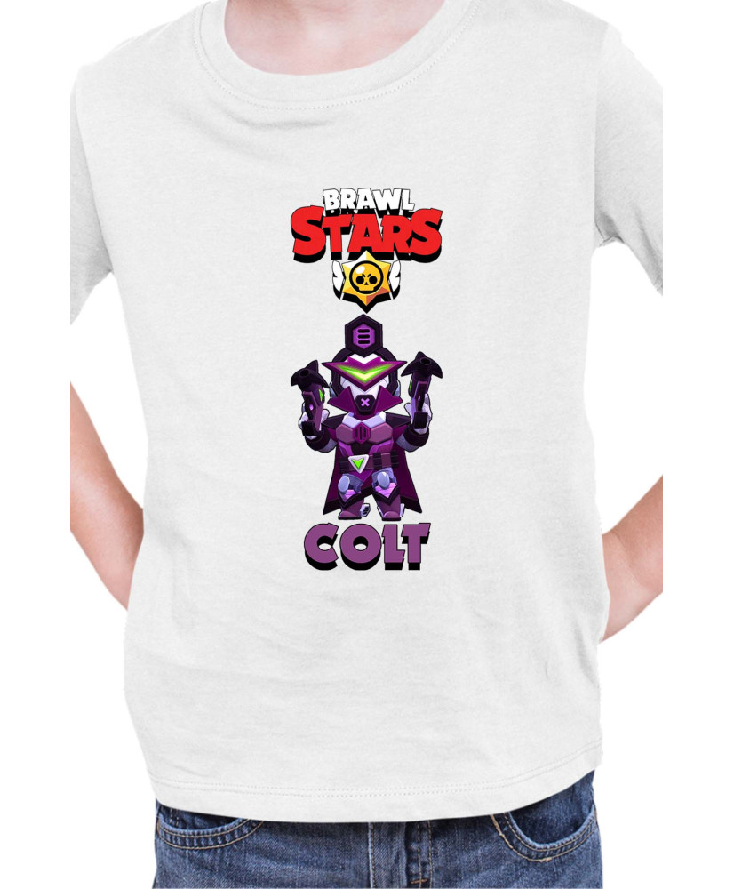 Детска Тениска Brawl Stars Battle Royale Colt Renegade Mecha Детска Тениска Brawl Stars Battle Royale Colt Renegade Mecha