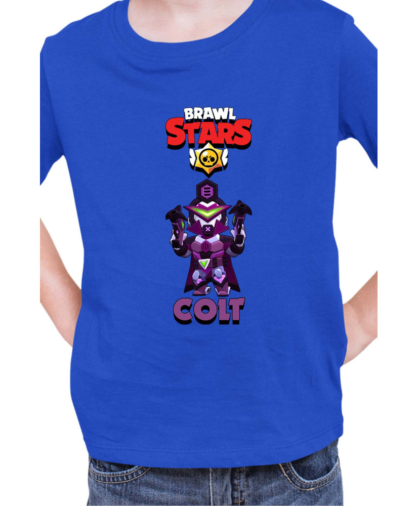 Детска Тениска Brawl Stars Battle Royale Colt Renegade Mecha Детска Тениска Brawl Stars Battle Royale Colt Renegade Mecha