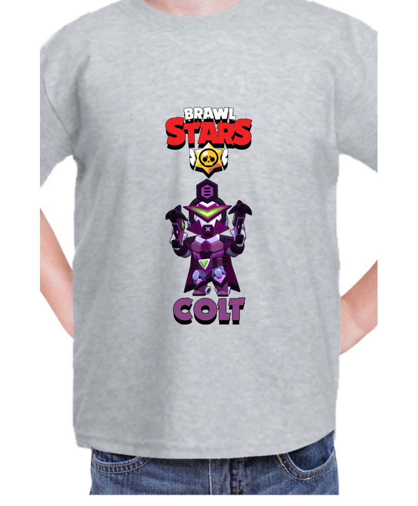 Детска Тениска Brawl Stars Battle Royale Colt Renegade Mecha Детска Тениска Brawl Stars Battle Royale Colt Renegade Mecha
