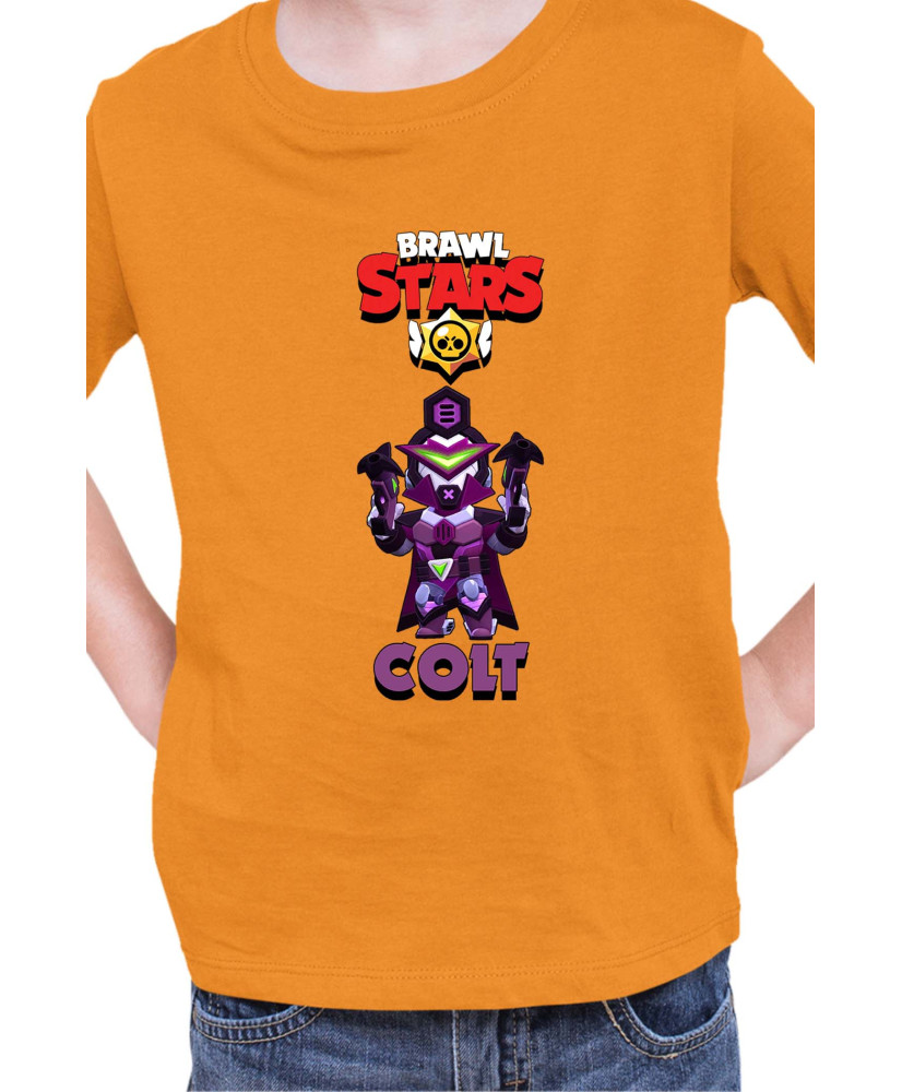 Детска Тениска Brawl Stars Battle Royale Colt Renegade Mecha Детска Тениска Brawl Stars Battle Royale Colt Renegade Mecha