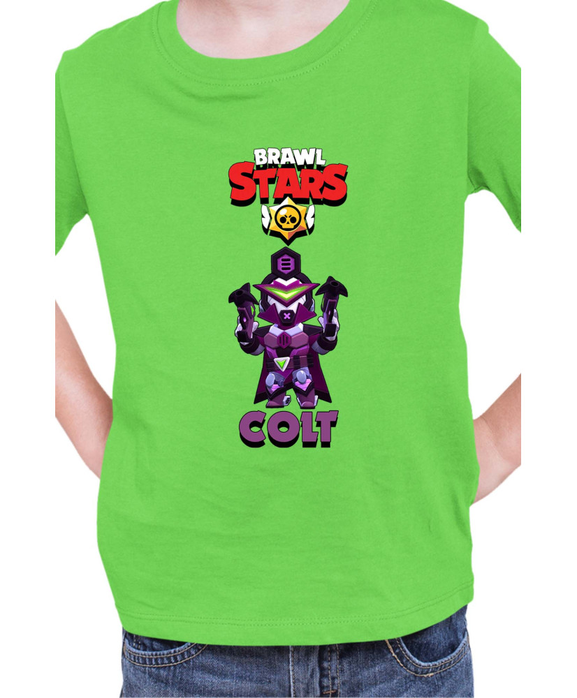Детска Тениска Brawl Stars Battle Royale Colt Renegade Mecha Детска Тениска Brawl Stars Battle Royale Colt Renegade Mecha