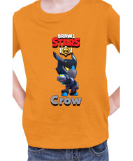 Детска Тениска Brawl Stars Battle Royale Crow Night Mecha