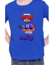 Детска Тениска Brawl Stars Battle Royale Darryl