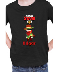 Детска Тениска Brawl Stars Battle Royale Edgar