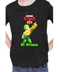 Детска Тениска Brawl Stars Battle Royale El Primo El Atomico