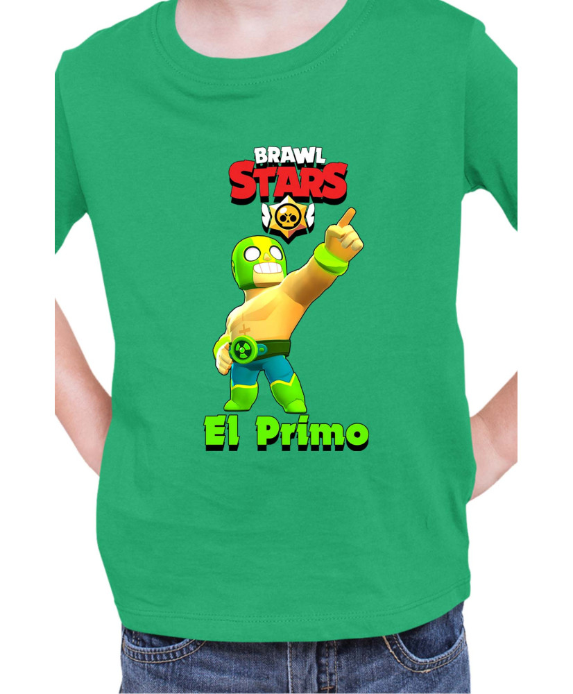 Детска Тениска Brawl Stars Battle Royale El Primo El Atomico
