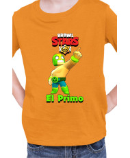 Детска Тениска Brawl Stars Battle Royale El Primo El Atomico