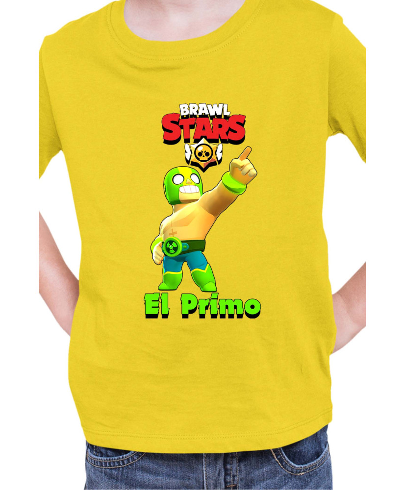 Детска Тениска Brawl Stars Battle Royale El Primo El Atomico