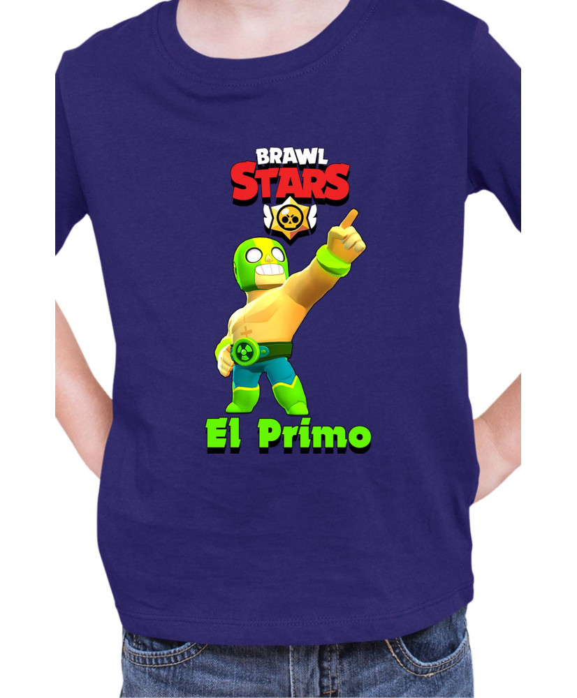 Детска Тениска Brawl Stars Battle Royale El Primo El Atomico