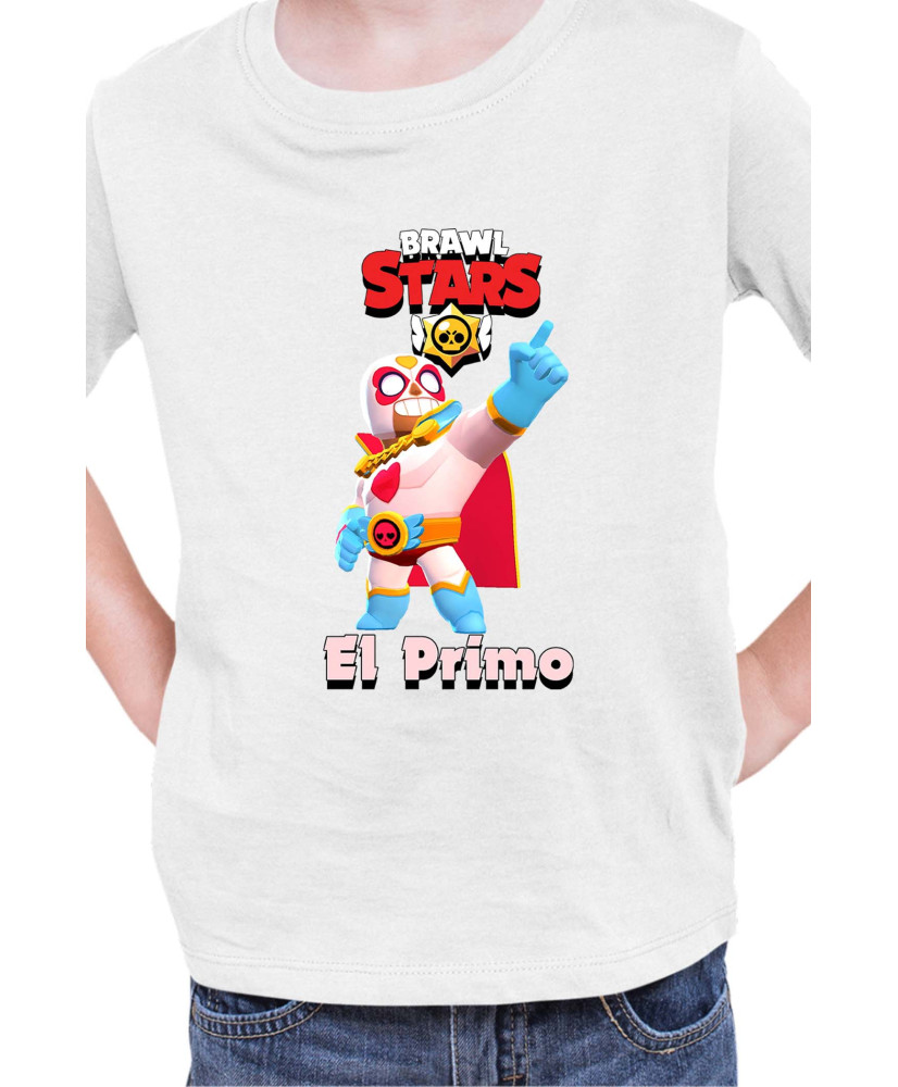 Детска Тениска Brawl Stars Battle Royale El Primo El Corazon Детска Тениска Brawl Stars Battle Royale El Primo El Corazon
