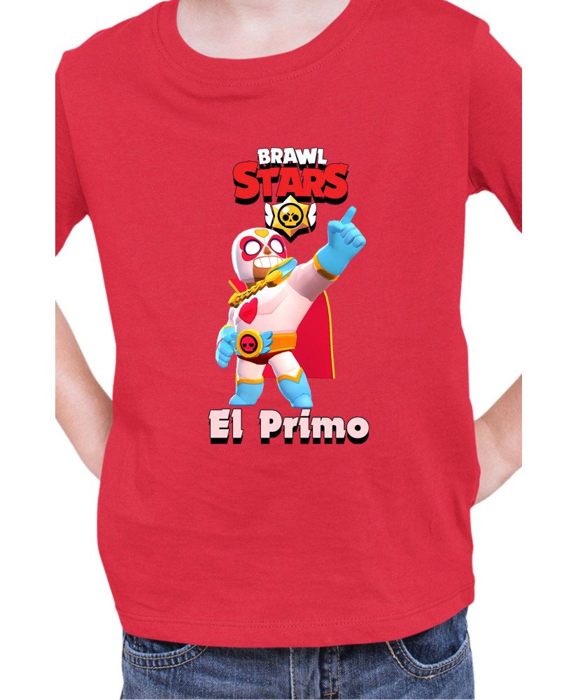 Детска Тениска Brawl Stars Battle Royale El Primo El Corazon Детска Тениска Brawl Stars Battle Royale El Primo El Corazon