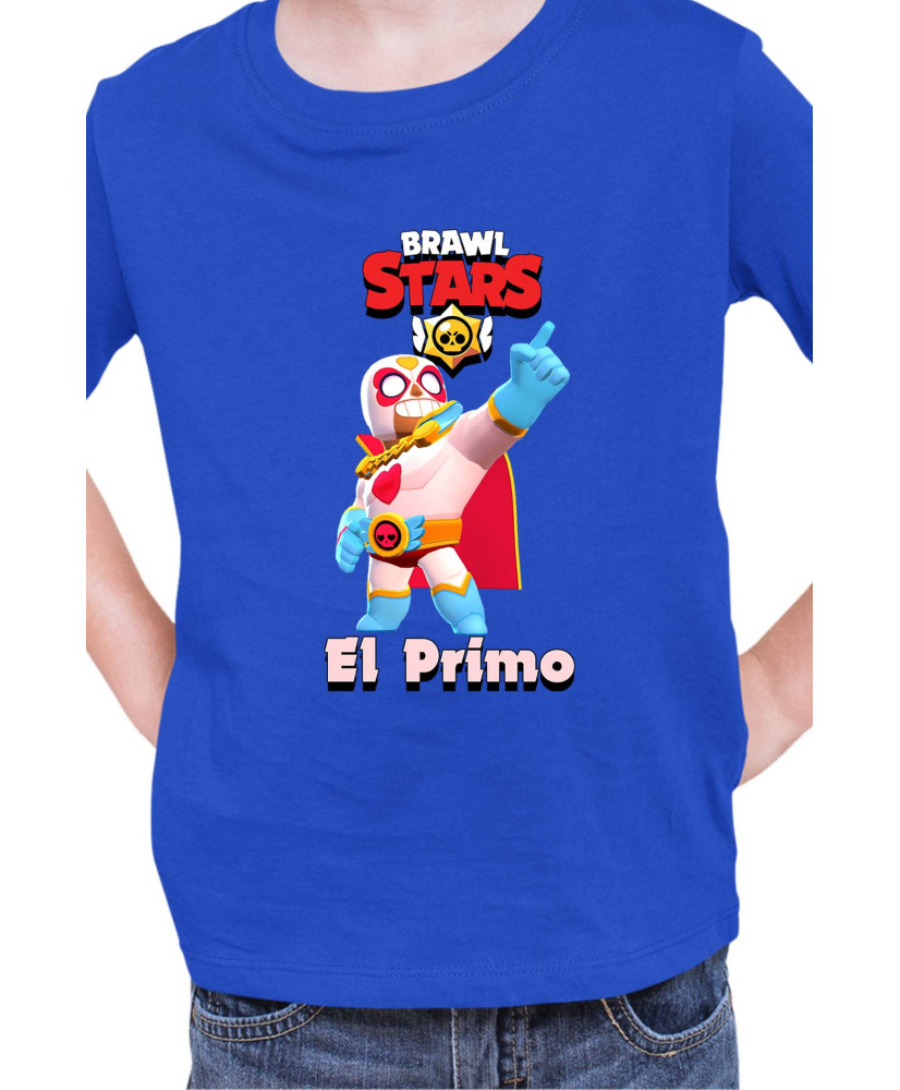 Детска Тениска Brawl Stars Battle Royale El Primo El Corazon Детска Тениска Brawl Stars Battle Royale El Primo El Corazon
