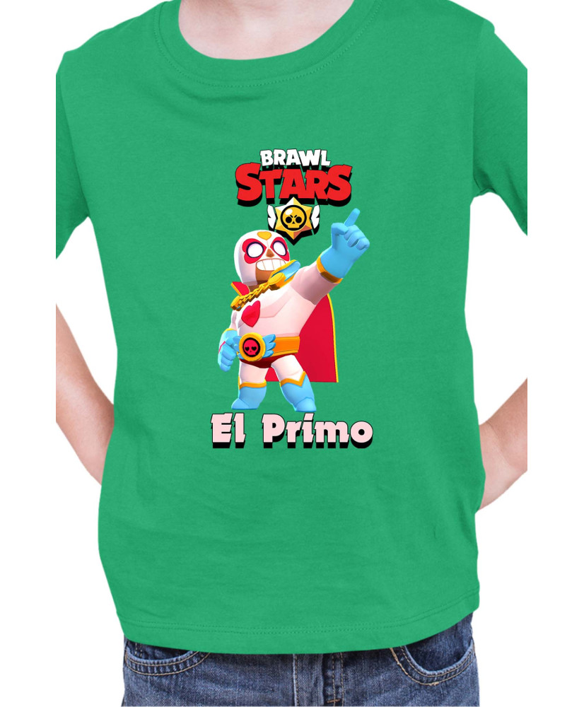 Детска Тениска Brawl Stars Battle Royale El Primo El Corazon Детска Тениска Brawl Stars Battle Royale El Primo El Corazon