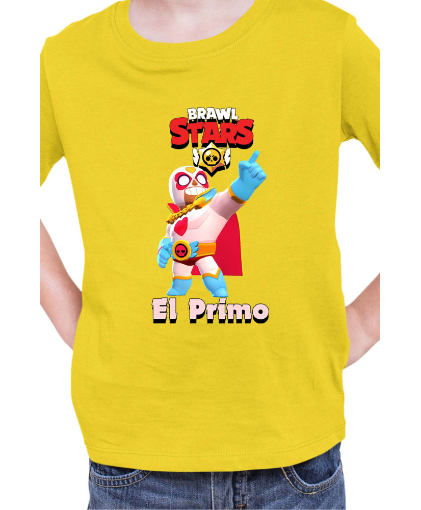 Детска Тениска Brawl Stars Battle Royale El Primo El Corazon Детска Тениска Brawl Stars Battle Royale El Primo El Corazon