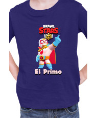 Детска Тениска Brawl Stars Battle Royale El Primo El Corazon