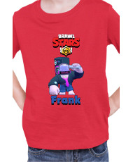 Детска Тениска Brawl Stars Battle Royale Frank Dj