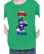 Детска Тениска Brawl Stars Battle Royale Frank Dj