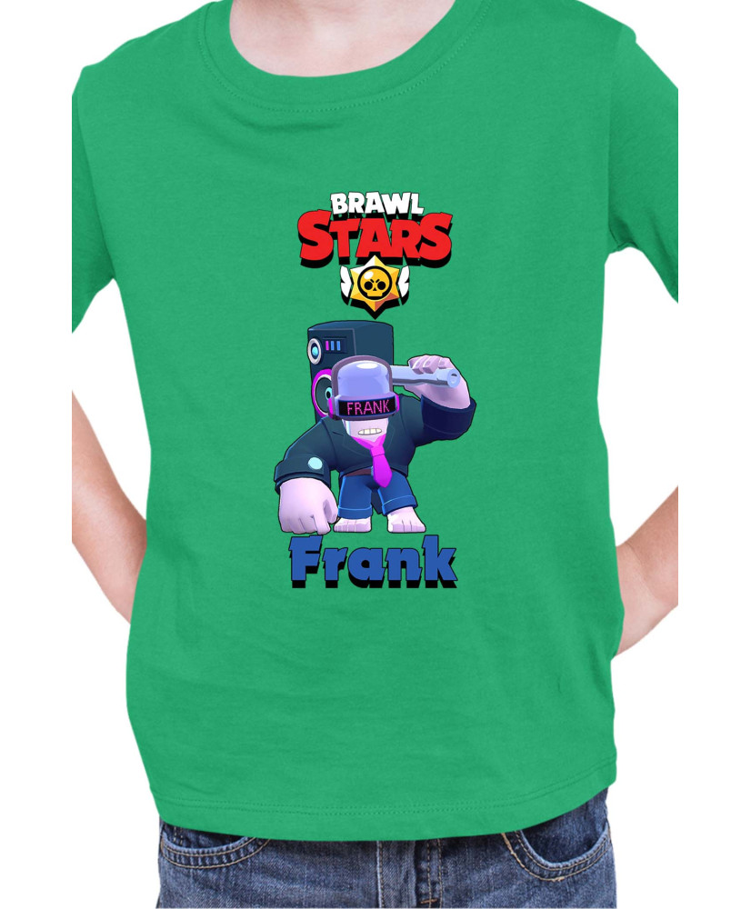 Детска Тениска Brawl Stars Battle Royale Frank Dj Детска Тениска Brawl Stars Battle Royale Frank Dj