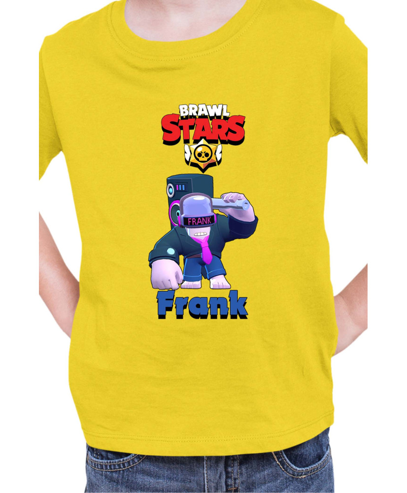 Детска Тениска Brawl Stars Battle Royale Frank Dj Детска Тениска Brawl Stars Battle Royale Frank Dj