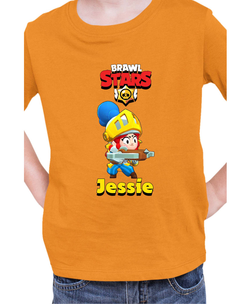 Детска Тениска Brawl Stars Battle Royale Jessie Dragon Knight Детска Тениска Brawl Stars Battle Royale Jessie Dragon Knight