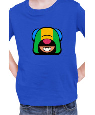 Детска Тениска Brawl Stars Battle Royale Leon Pin Neutral
