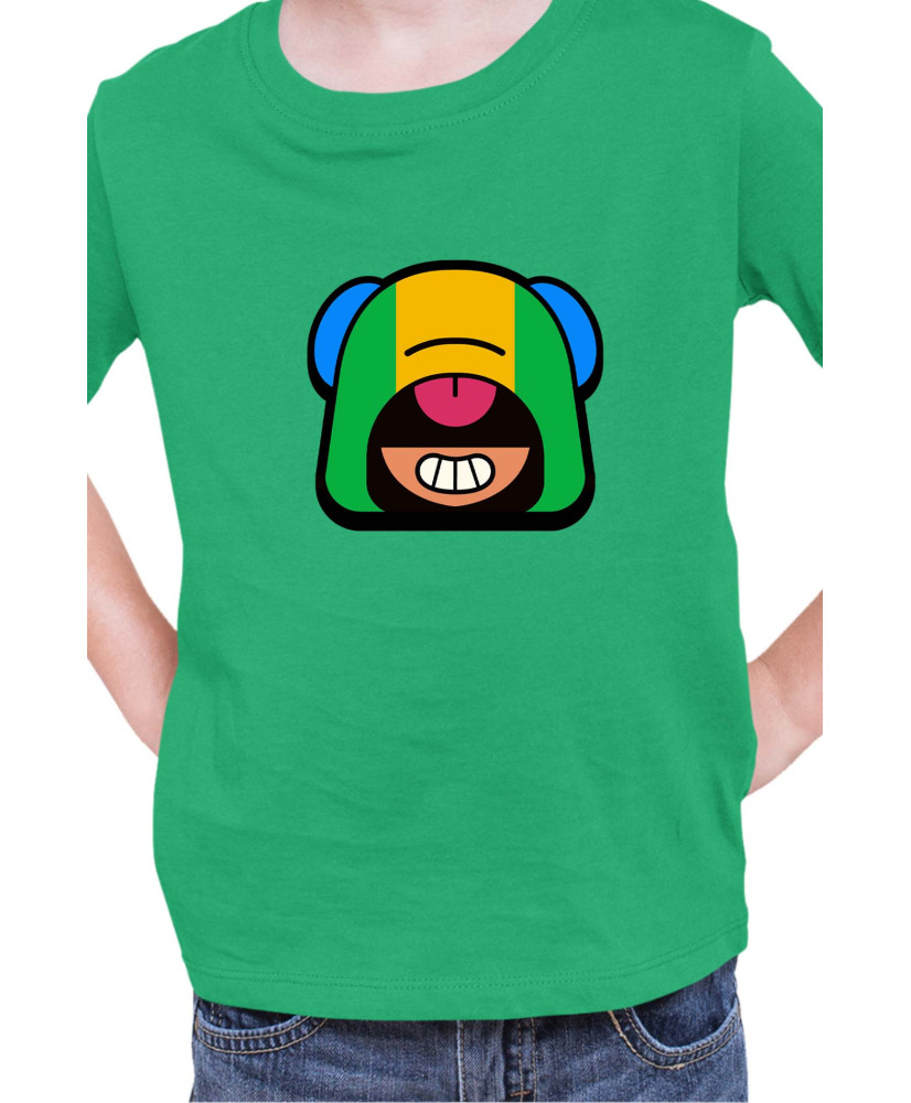 Детска Тениска Brawl Stars Battle Royale Leon Pin Neutral Детска Тениска Brawl Stars Battle Royale Leon Pin Neutral