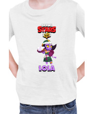Детска Тениска Brawl Stars Battle Royale Lola Cobra
