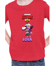 Детска Тениска Brawl Stars Battle Royale Lola Cobra