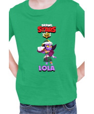 Детска Тениска Brawl Stars Battle Royale Lola Cobra