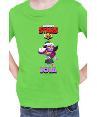 Детска Тениска Brawl Stars Battle Royale Lola Cobra