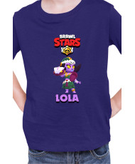 Детска Тениска Brawl Stars Battle Royale Lola Cobra