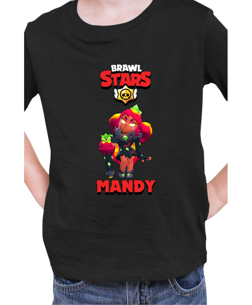 Детска Тениска Brawl Stars Battle Royale Mandy Magma Детска Тениска Brawl Stars Battle Royale Mandy Magma