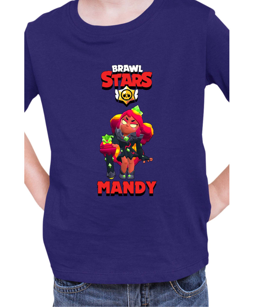 Детска Тениска Brawl Stars Battle Royale Mandy Magma Детска Тениска Brawl Stars Battle Royale Mandy Magma