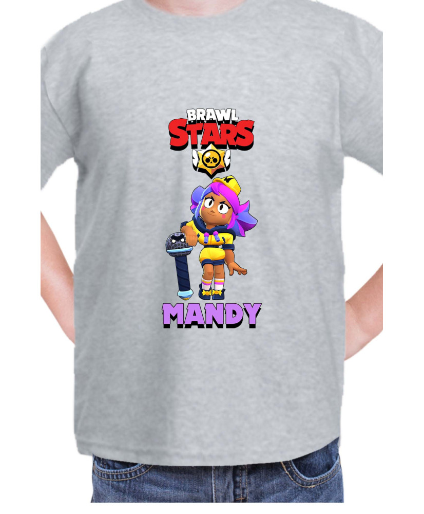 Детска Тениска Brawl Stars Battle Royale Mandy Mc Детска Тениска Brawl Stars Battle Royale Mandy Mc