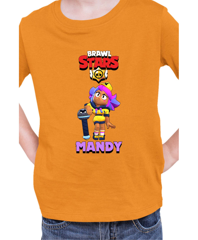 Детска Тениска Brawl Stars Battle Royale Mandy Mc Детска Тениска Brawl Stars Battle Royale Mandy Mc