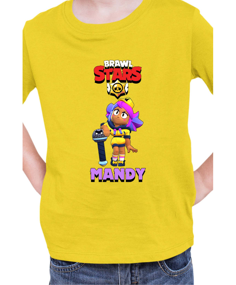 Детска Тениска Brawl Stars Battle Royale Mandy Mc Детска Тениска Brawl Stars Battle Royale Mandy Mc