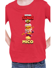 Детска Тениска Brawl Stars Battle Royale Mico Wukong