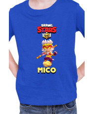 Детска Тениска Brawl Stars Battle Royale Mico Wukong