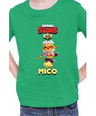 Детска Тениска Brawl Stars Battle Royale Mico Wukong