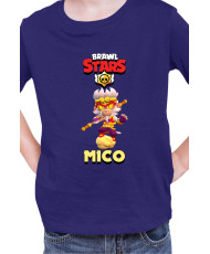 Детска Тениска Brawl Stars Battle Royale Mico Wukong
