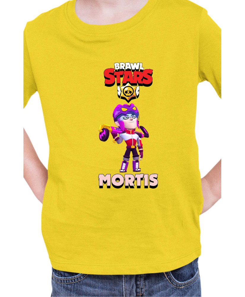 Детска Тениска Brawl Stars Battle Royale Mortis Hockey