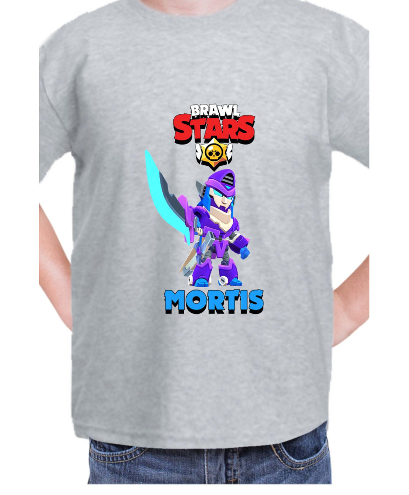 Детска Тениска Brawl Stars Battle Royale Mortis Mecha