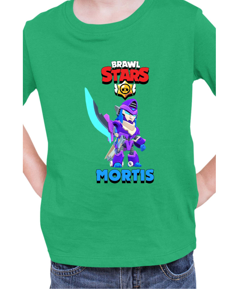 Детска Тениска Brawl Stars Battle Royale Mortis Mecha Детска Тениска Brawl Stars Battle Royale Mortis Mecha