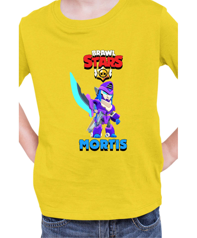 Детска Тениска Brawl Stars Battle Royale Mortis Mecha Детска Тениска Brawl Stars Battle Royale Mortis Mecha