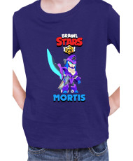 Детска Тениска Brawl Stars Battle Royale Mortis Mecha