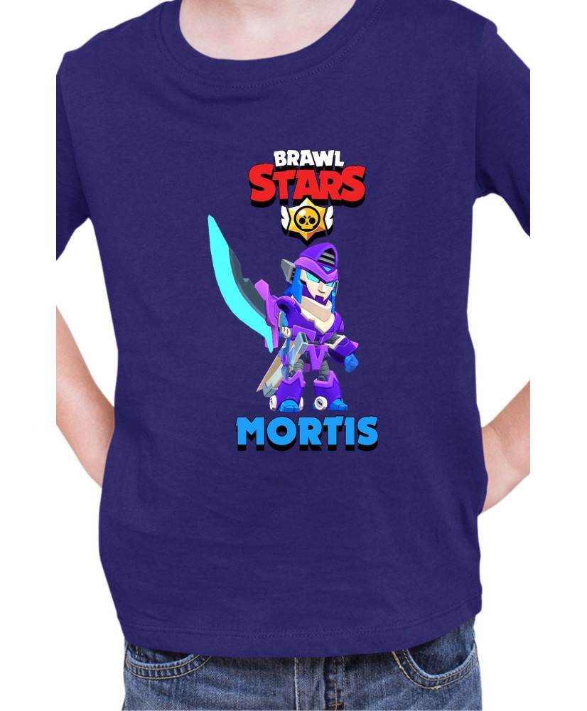 Детска Тениска Brawl Stars Battle Royale Mortis Mecha Детска Тениска Brawl Stars Battle Royale Mortis Mecha