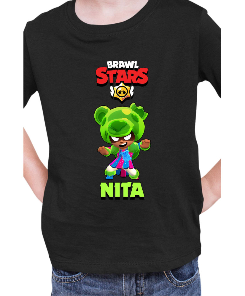 Детска Тениска Brawl Stars Battle Royale Nita Gummybear Детска Тениска Brawl Stars Battle Royale Nita Gummybear